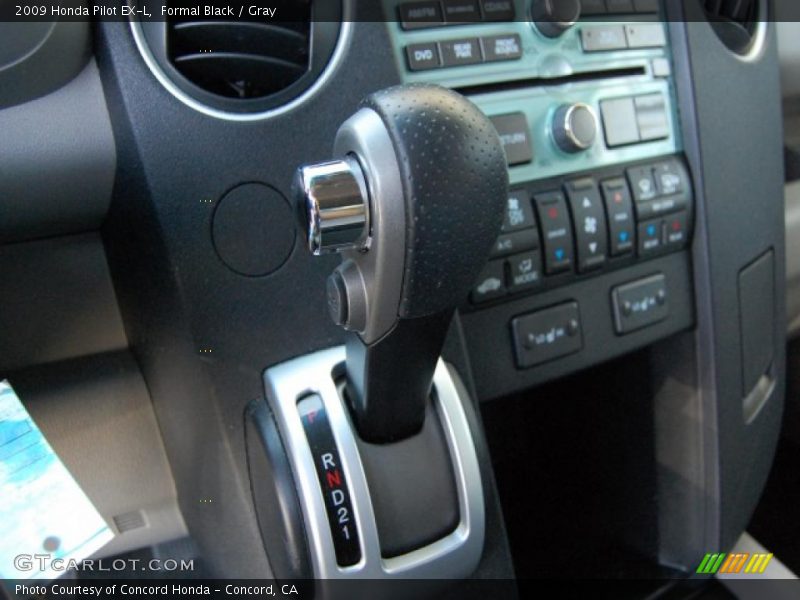 Formal Black / Gray 2009 Honda Pilot EX-L