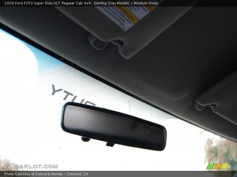 Sterling Grey Metallic / Medium Stone 2009 Ford F350 Super Duty XLT Regular Cab 4x4
