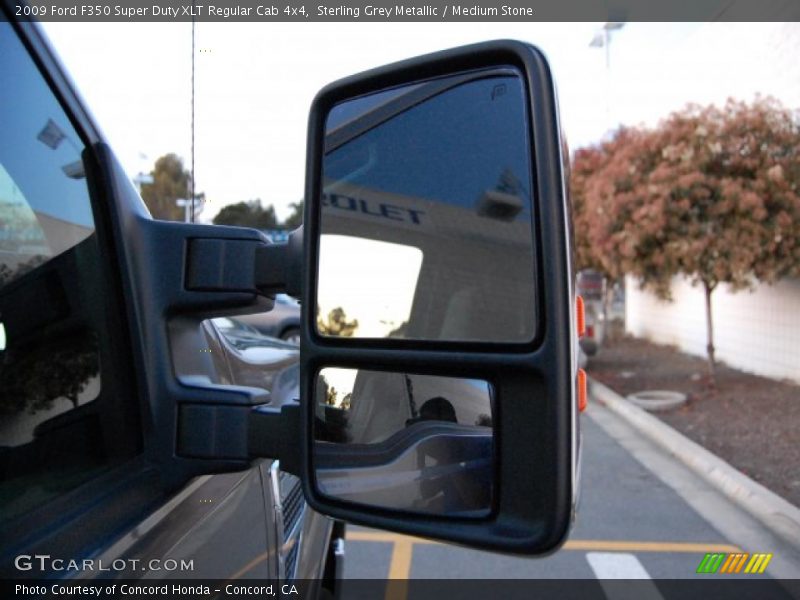 Sterling Grey Metallic / Medium Stone 2009 Ford F350 Super Duty XLT Regular Cab 4x4