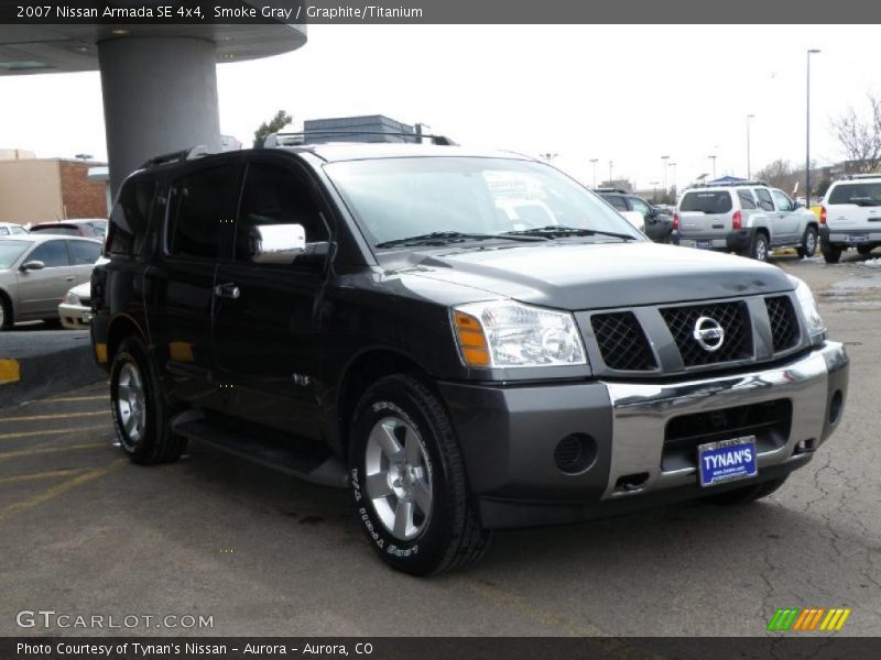 Smoke Gray / Graphite/Titanium 2007 Nissan Armada SE 4x4