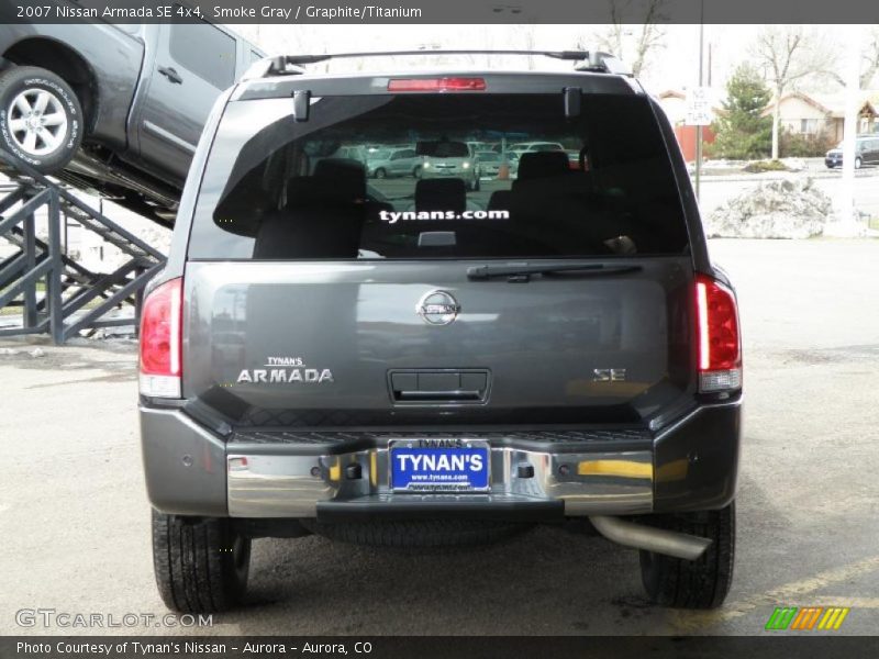 Smoke Gray / Graphite/Titanium 2007 Nissan Armada SE 4x4