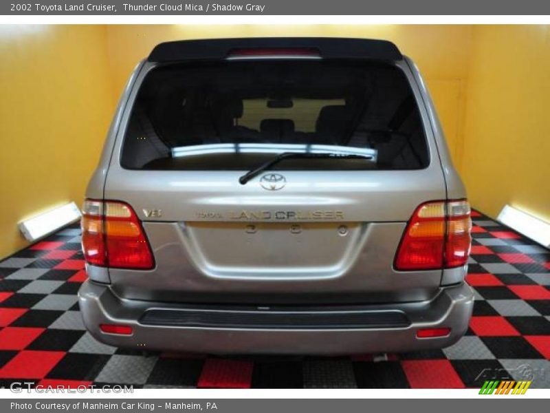 Thunder Cloud Mica / Shadow Gray 2002 Toyota Land Cruiser