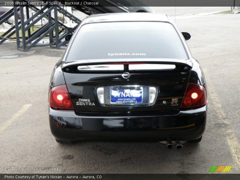 Blackout / Charcoal 2006 Nissan Sentra SE-R Spec V