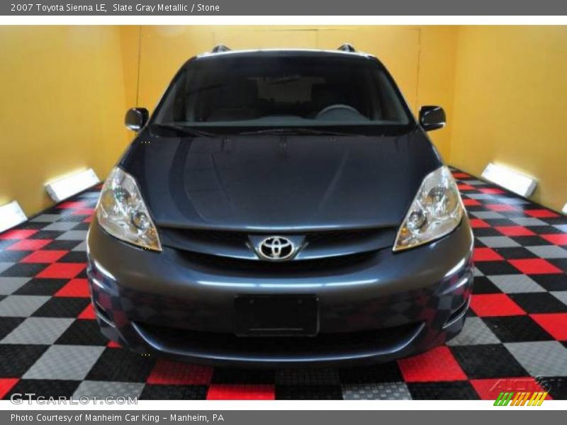 Slate Gray Metallic / Stone 2007 Toyota Sienna LE