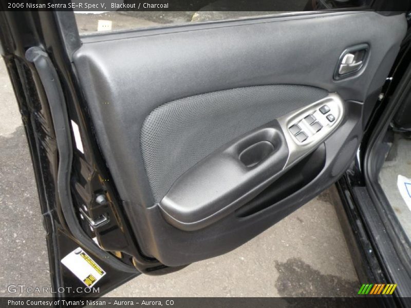 Blackout / Charcoal 2006 Nissan Sentra SE-R Spec V