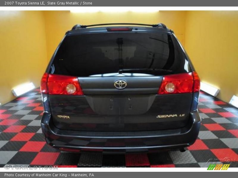 Slate Gray Metallic / Stone 2007 Toyota Sienna LE