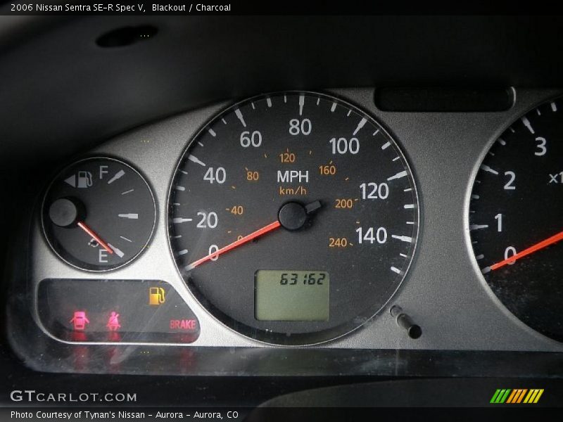 Blackout / Charcoal 2006 Nissan Sentra SE-R Spec V