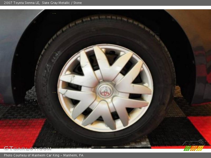Slate Gray Metallic / Stone 2007 Toyota Sienna LE