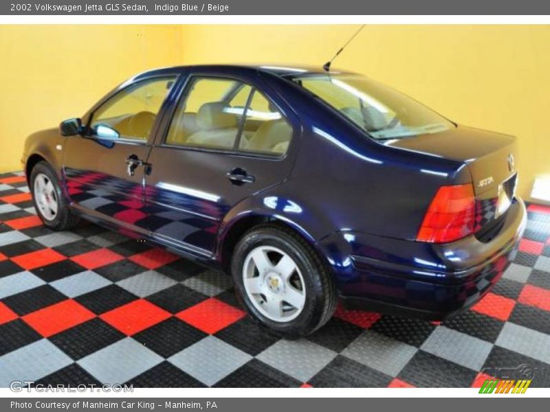 Indigo Blue / Beige 2002 Volkswagen Jetta GLS Sedan