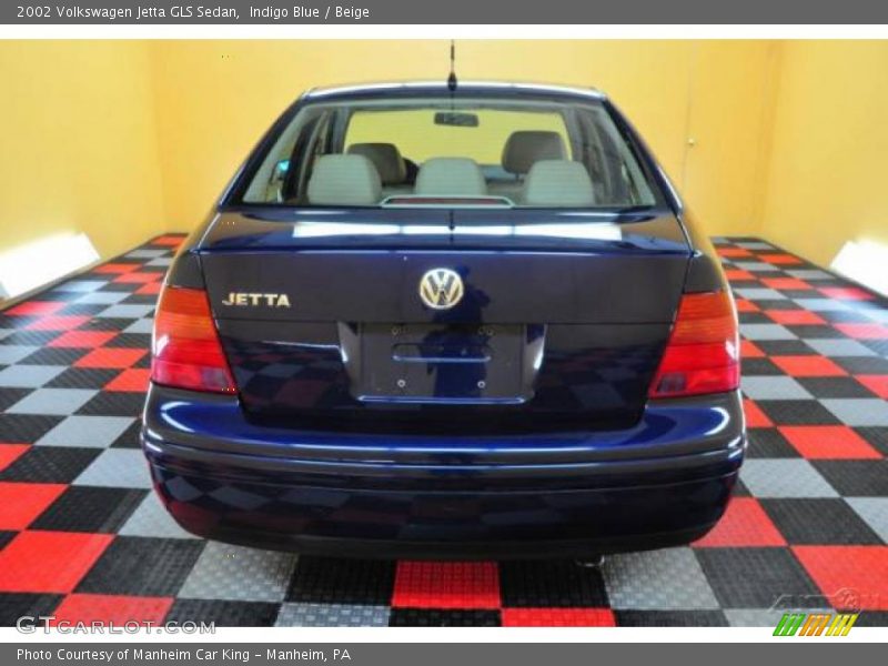 Indigo Blue / Beige 2002 Volkswagen Jetta GLS Sedan