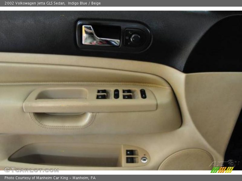 Indigo Blue / Beige 2002 Volkswagen Jetta GLS Sedan