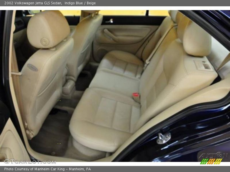 Indigo Blue / Beige 2002 Volkswagen Jetta GLS Sedan
