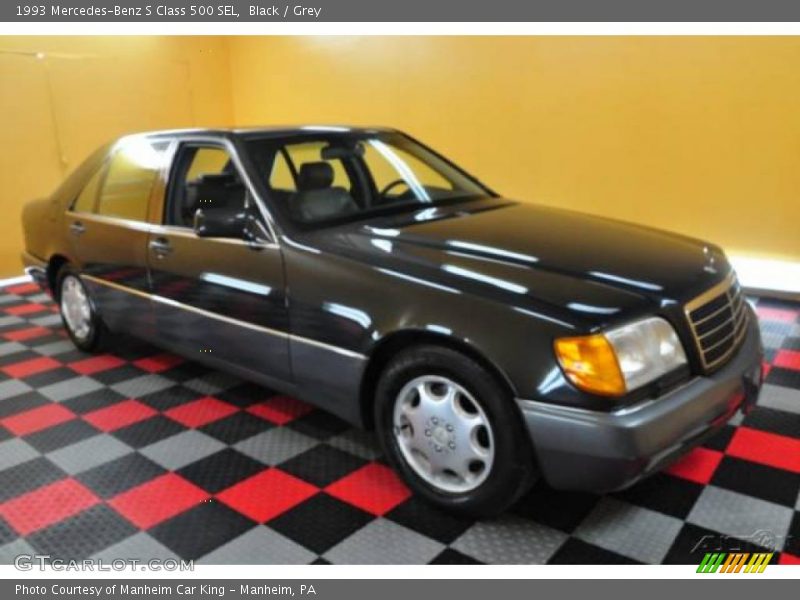 Black / Grey 1993 Mercedes-Benz S Class 500 SEL