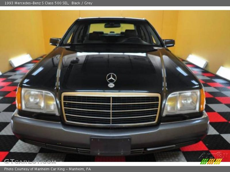 Black / Grey 1993 Mercedes-Benz S Class 500 SEL