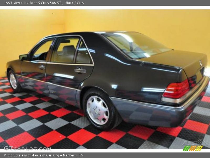 Black / Grey 1993 Mercedes-Benz S Class 500 SEL