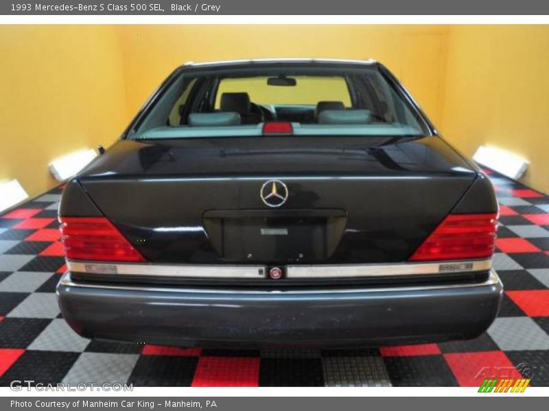 Black / Grey 1993 Mercedes-Benz S Class 500 SEL