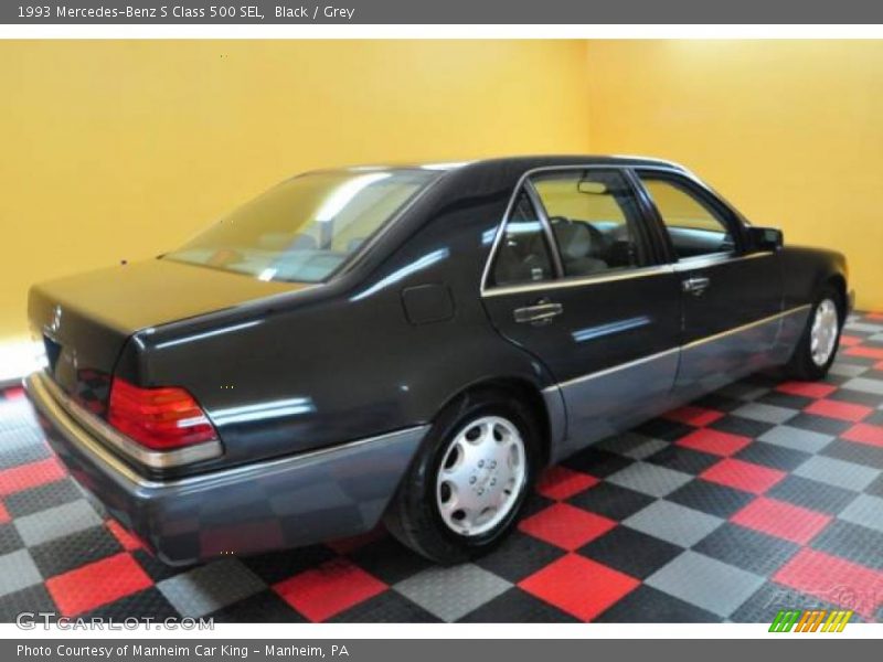 Black / Grey 1993 Mercedes-Benz S Class 500 SEL