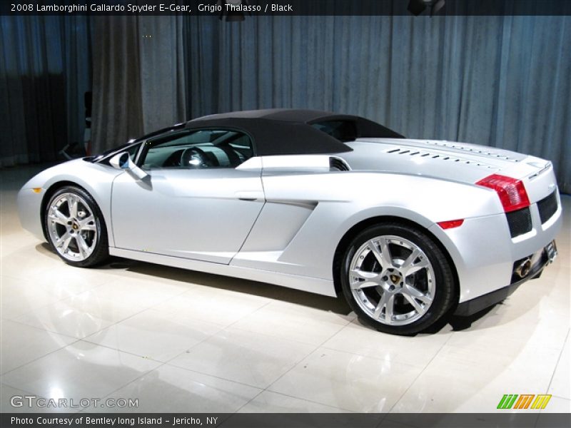 Grigio Thalasso / Black 2008 Lamborghini Gallardo Spyder E-Gear