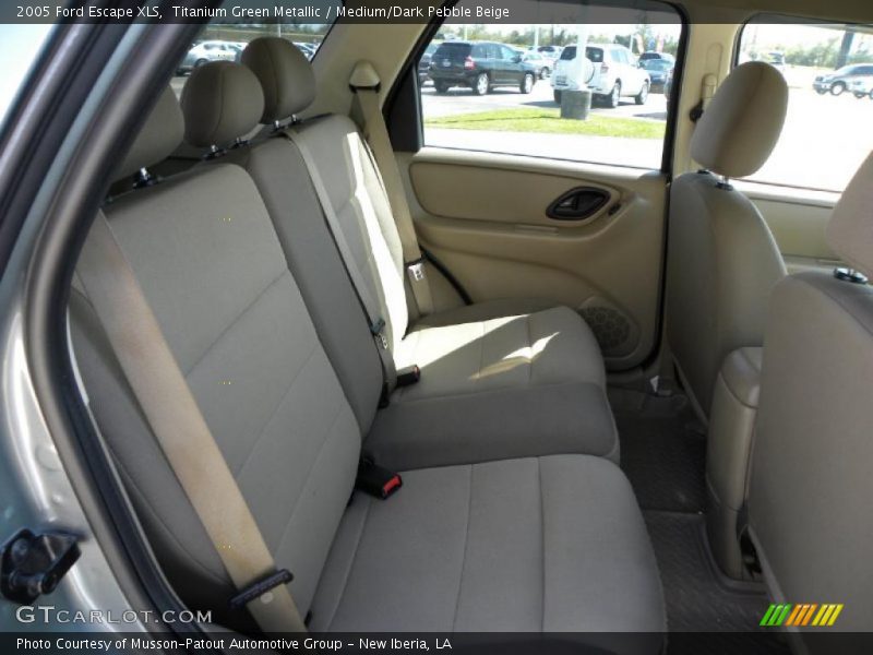 Titanium Green Metallic / Medium/Dark Pebble Beige 2005 Ford Escape XLS