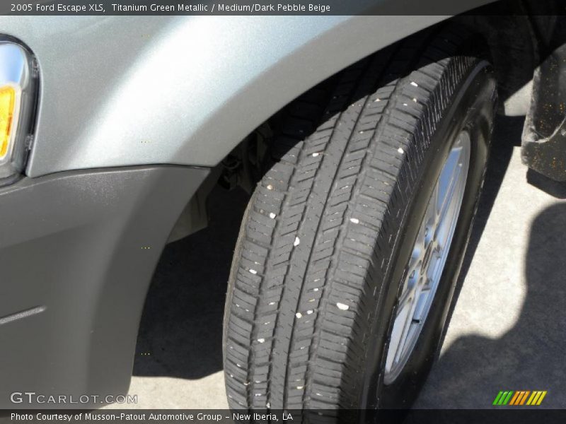 Titanium Green Metallic / Medium/Dark Pebble Beige 2005 Ford Escape XLS