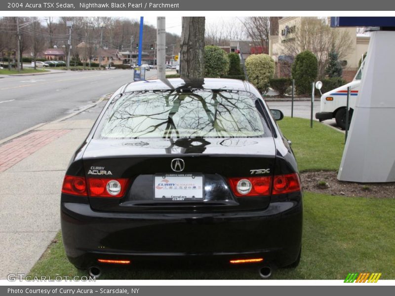 Nighthawk Black Pearl / Parchment 2004 Acura TSX Sedan