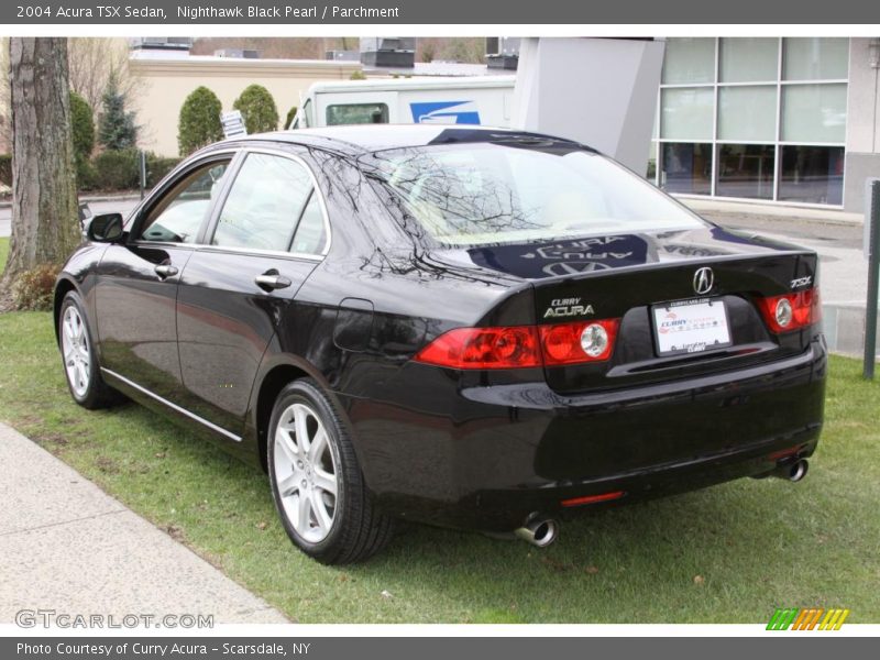 Nighthawk Black Pearl / Parchment 2004 Acura TSX Sedan