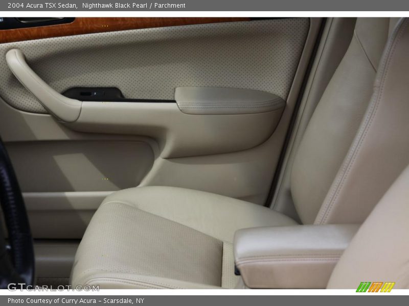 Nighthawk Black Pearl / Parchment 2004 Acura TSX Sedan