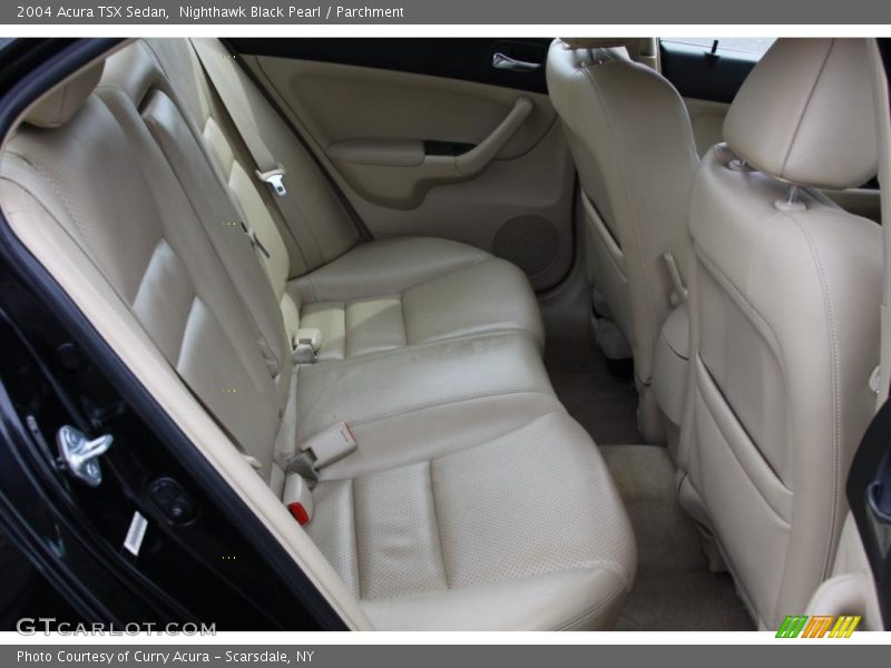 Nighthawk Black Pearl / Parchment 2004 Acura TSX Sedan