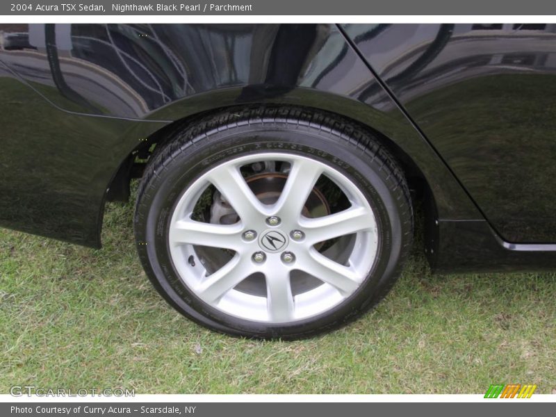 Nighthawk Black Pearl / Parchment 2004 Acura TSX Sedan