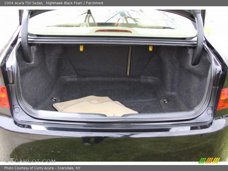 Nighthawk Black Pearl / Parchment 2004 Acura TSX Sedan