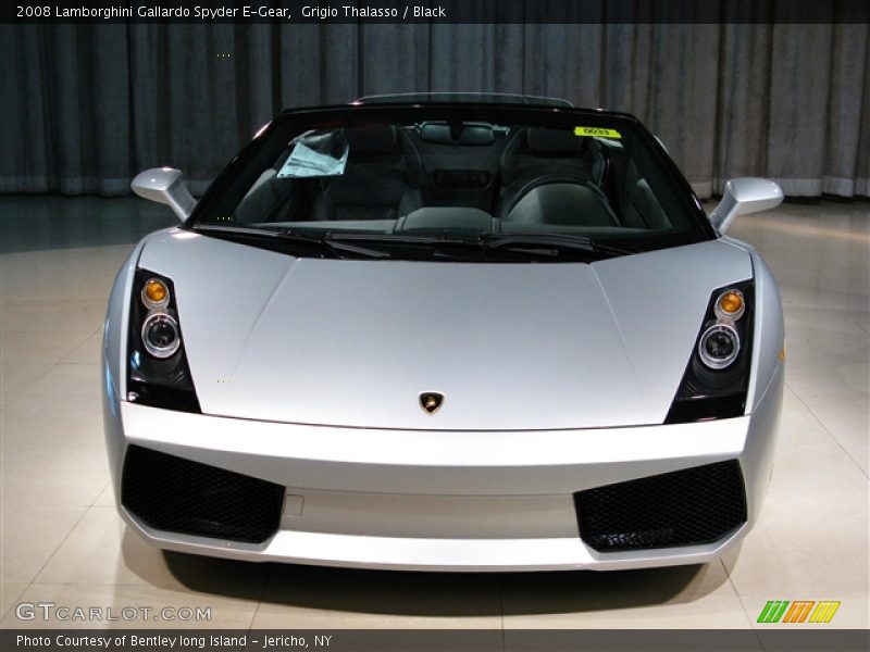 Grigio Thalasso / Black 2008 Lamborghini Gallardo Spyder E-Gear
