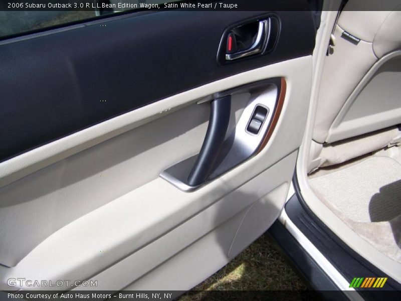 Satin White Pearl / Taupe 2006 Subaru Outback 3.0 R L.L.Bean Edition Wagon