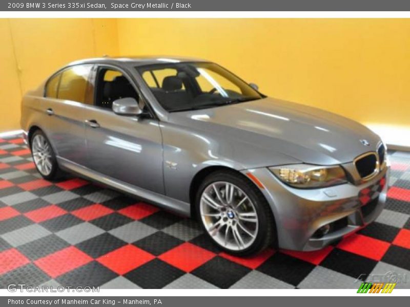 Space Grey Metallic / Black 2009 BMW 3 Series 335xi Sedan