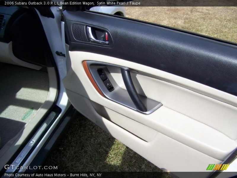 Satin White Pearl / Taupe 2006 Subaru Outback 3.0 R L.L.Bean Edition Wagon