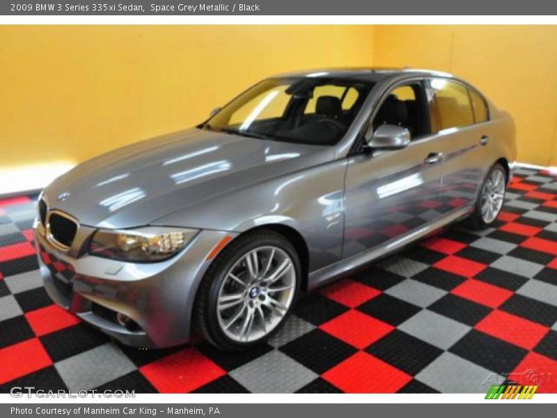 Space Grey Metallic / Black 2009 BMW 3 Series 335xi Sedan