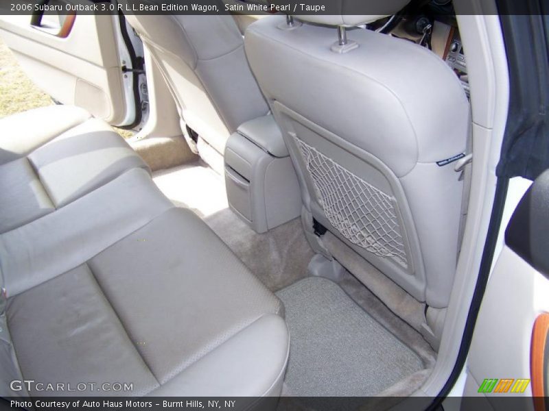 Satin White Pearl / Taupe 2006 Subaru Outback 3.0 R L.L.Bean Edition Wagon