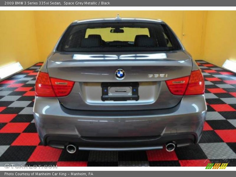 Space Grey Metallic / Black 2009 BMW 3 Series 335xi Sedan