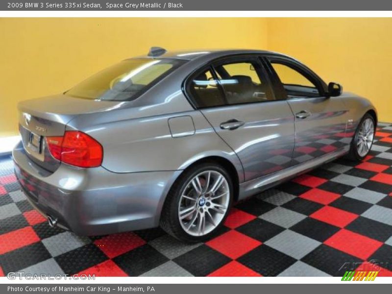 Space Grey Metallic / Black 2009 BMW 3 Series 335xi Sedan
