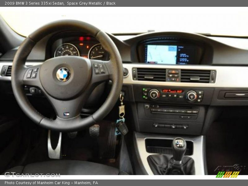 Space Grey Metallic / Black 2009 BMW 3 Series 335xi Sedan