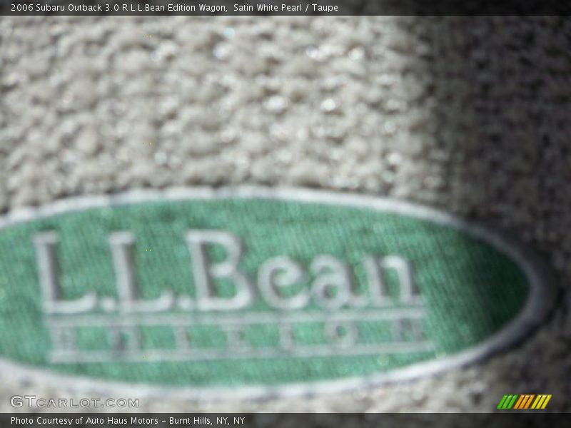Satin White Pearl / Taupe 2006 Subaru Outback 3.0 R L.L.Bean Edition Wagon