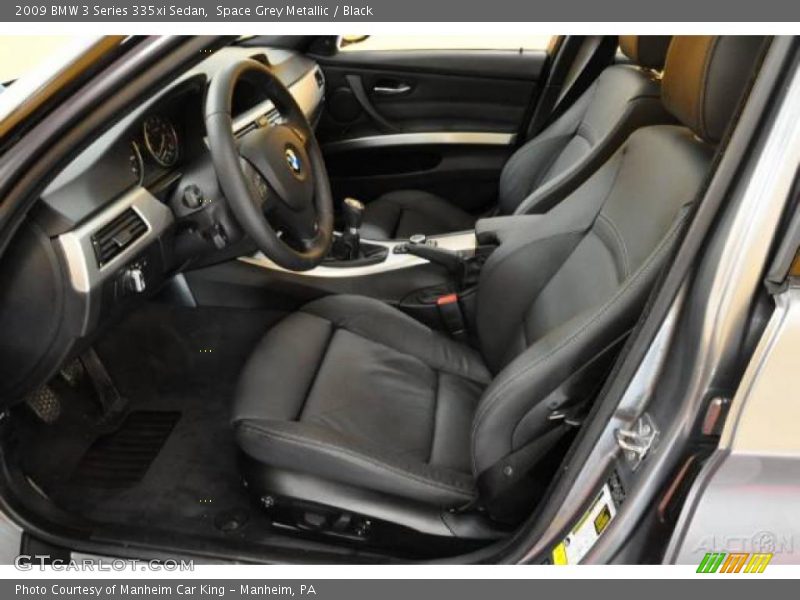 Space Grey Metallic / Black 2009 BMW 3 Series 335xi Sedan