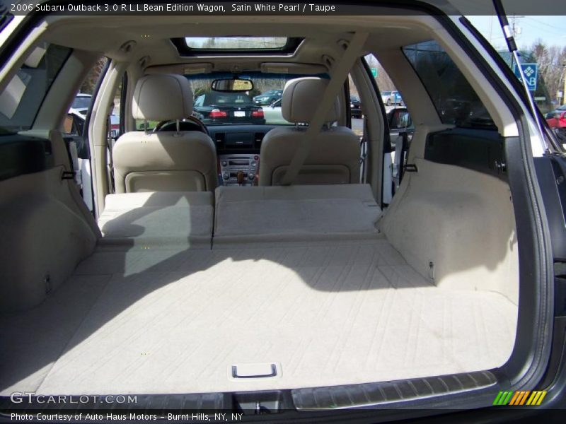 Satin White Pearl / Taupe 2006 Subaru Outback 3.0 R L.L.Bean Edition Wagon