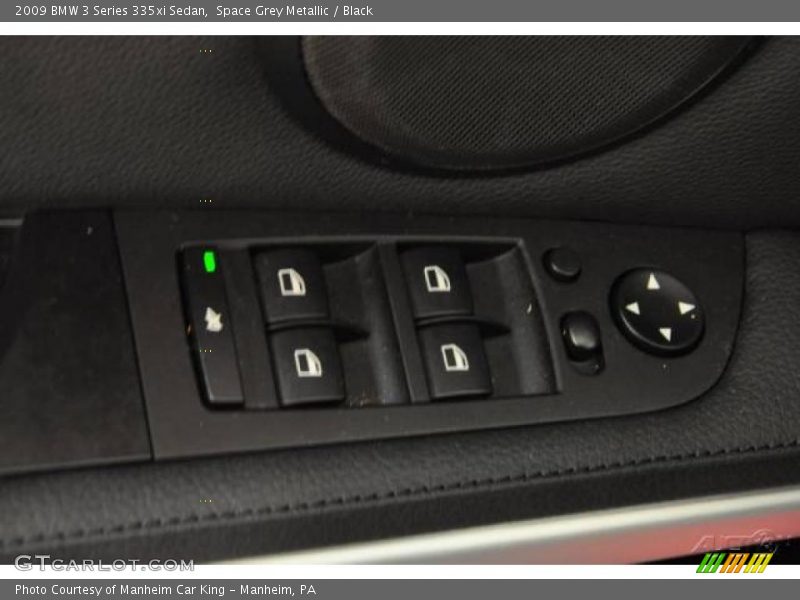 Space Grey Metallic / Black 2009 BMW 3 Series 335xi Sedan
