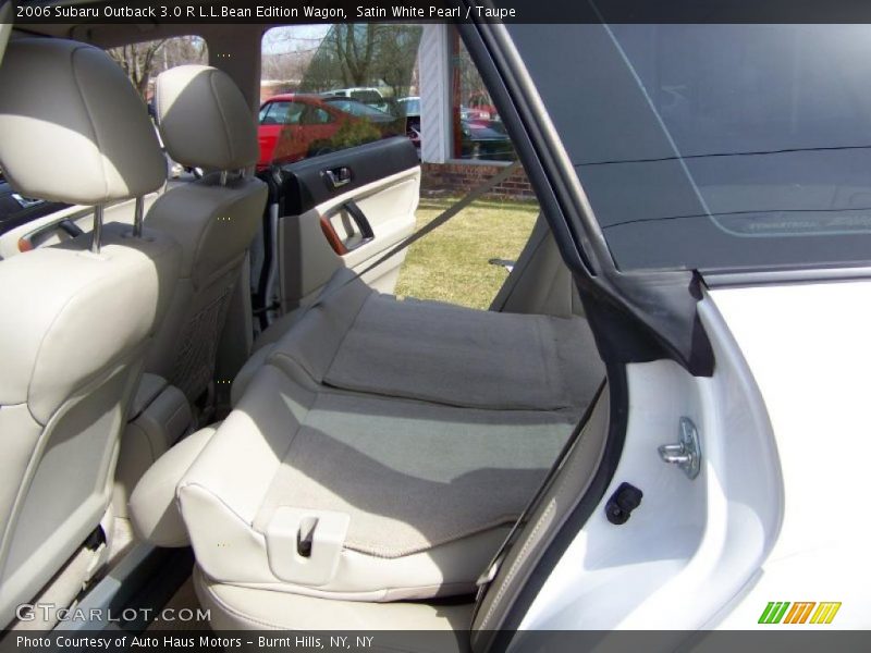 Satin White Pearl / Taupe 2006 Subaru Outback 3.0 R L.L.Bean Edition Wagon