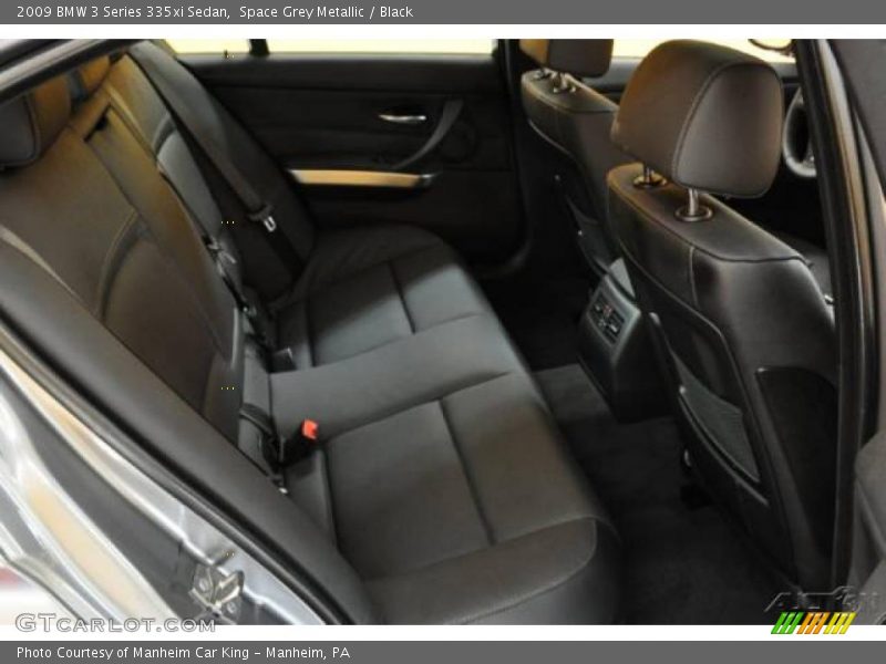 Space Grey Metallic / Black 2009 BMW 3 Series 335xi Sedan