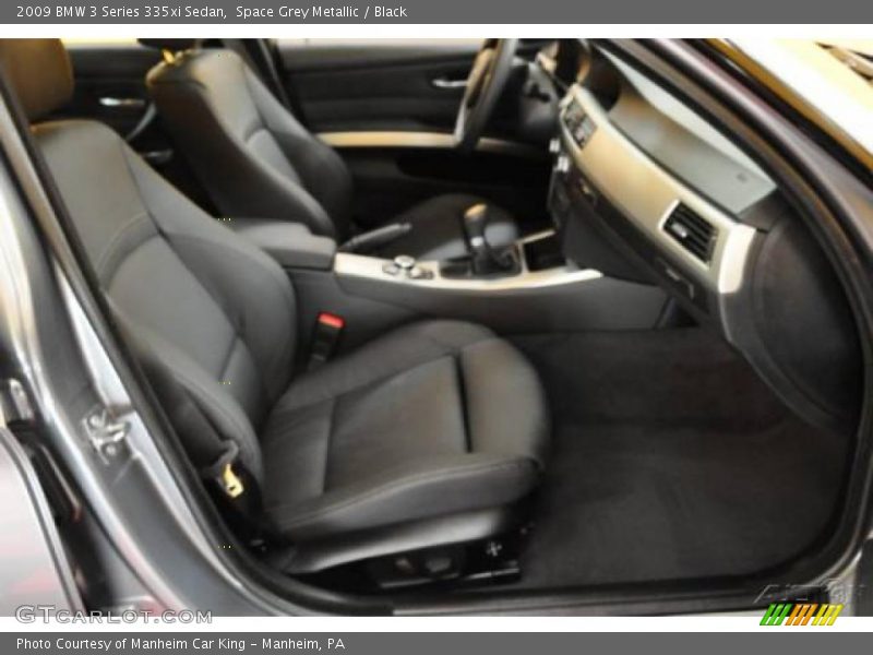 Space Grey Metallic / Black 2009 BMW 3 Series 335xi Sedan