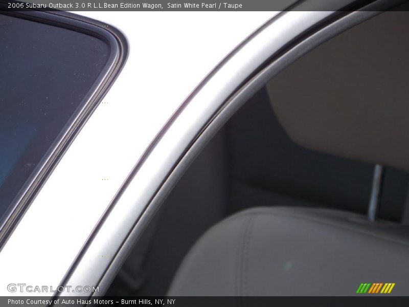 Satin White Pearl / Taupe 2006 Subaru Outback 3.0 R L.L.Bean Edition Wagon