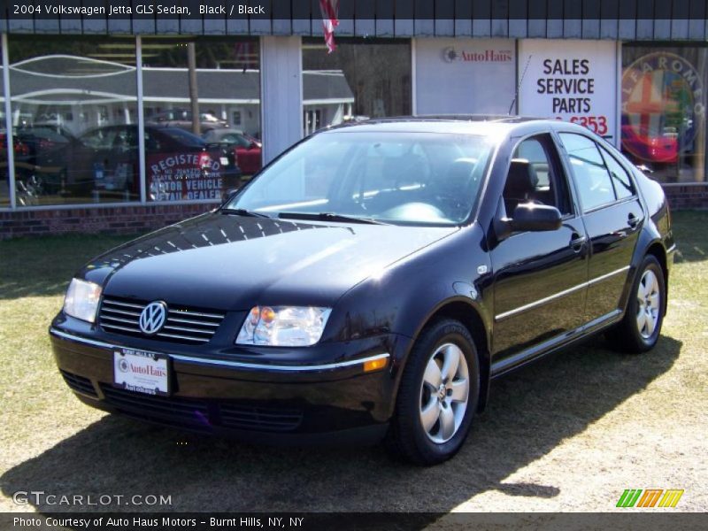 Black / Black 2004 Volkswagen Jetta GLS Sedan