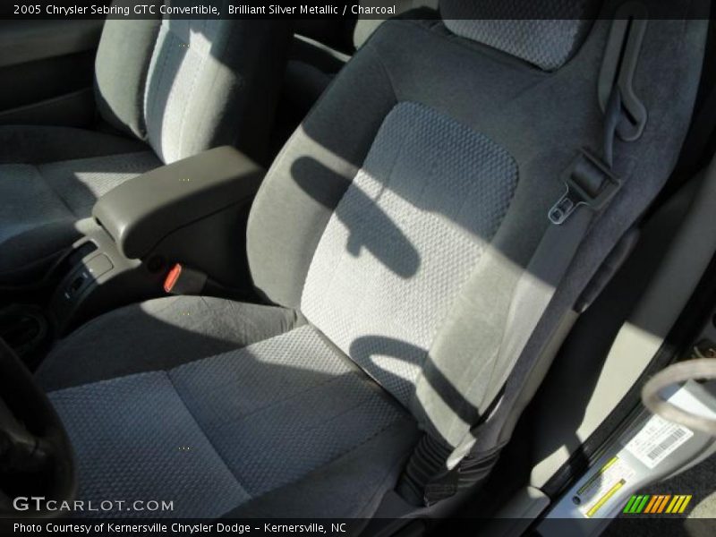 Brilliant Silver Metallic / Charcoal 2005 Chrysler Sebring GTC Convertible