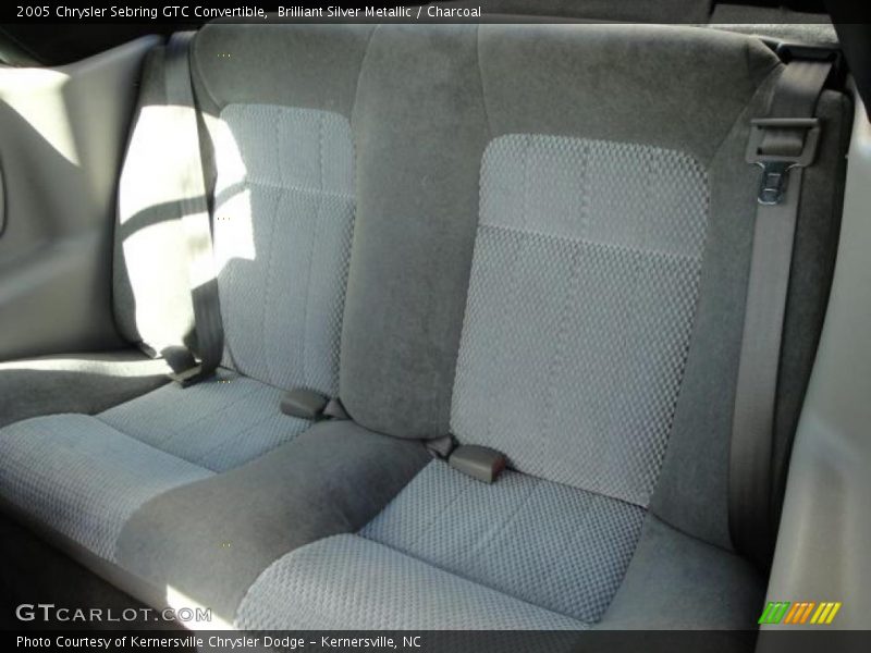 Brilliant Silver Metallic / Charcoal 2005 Chrysler Sebring GTC Convertible